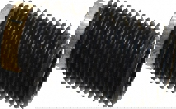 Set Screw: M10 x 1.50 x 16 mm, Soft Tip Point, Steel, Grade 5.8